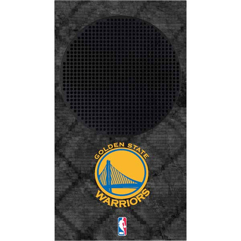 NBA Golden State Warriors Dark Rust Xbox Series S Console Skin